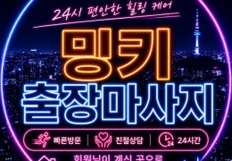 [밍키홈타이]일산,탄현,대화 출장마사지 전문업체 │ 힐고