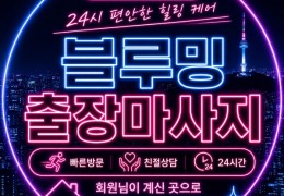 [블루밍홈타이]노원구,도봉구,성북구 출장마사지 전문업체 │ 힐고