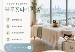 [블루홈타이] | 동작구,관악구,영등포구 출장마사지 전문업체 │ 힐고